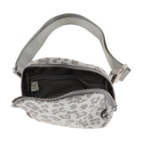 Leopard Patterned C.C Belt Bag BGS4255: Rose