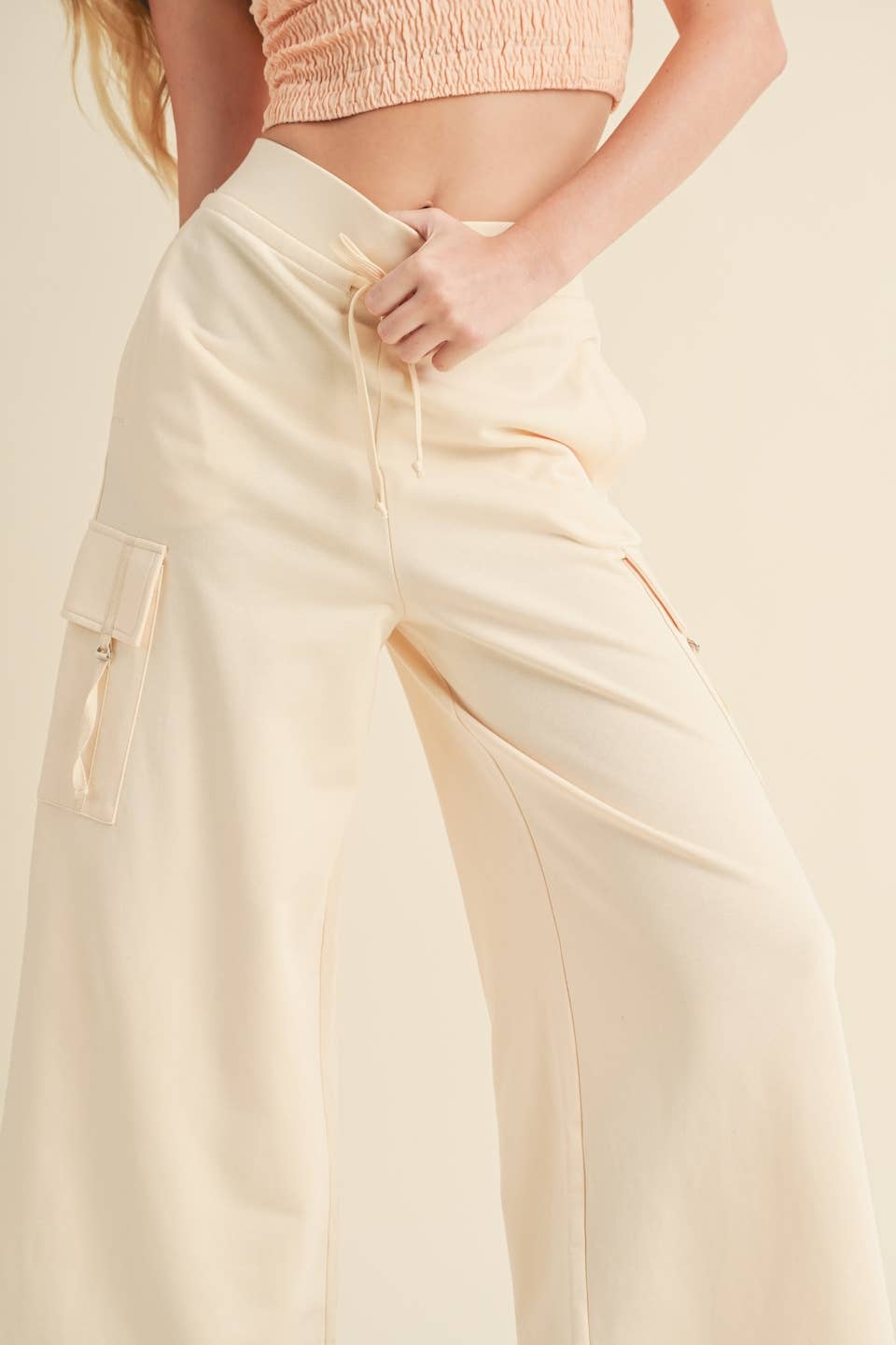 Wide Leg Cargo Pants