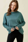 Cowl Neck Dolman Sweater