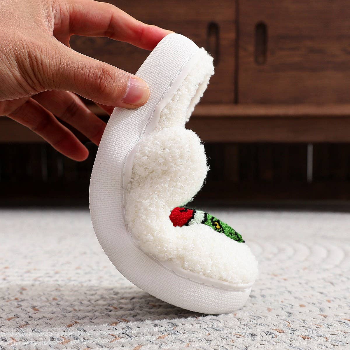 Christmas Grinch Slippers