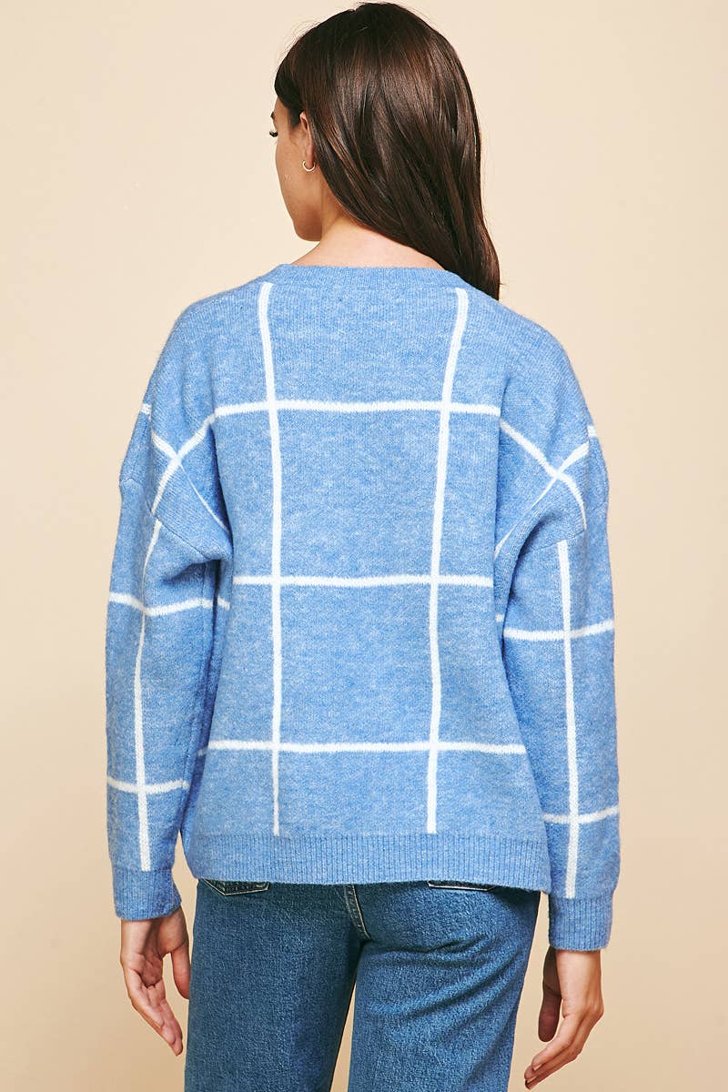 Check Sweater
