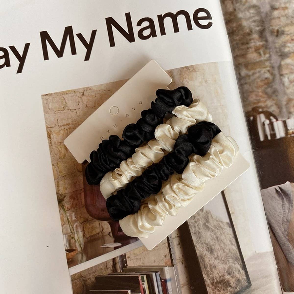 Hair Scrunchie Set of 4