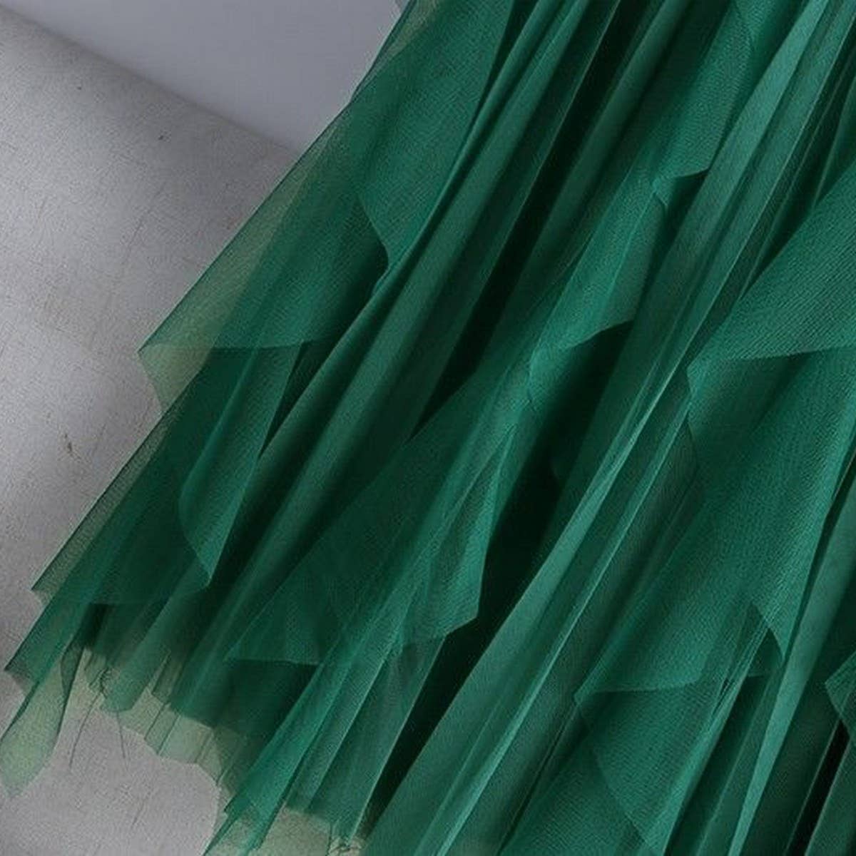 Tulle Pleated Skirt