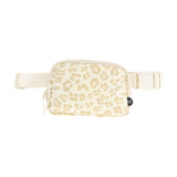 Leopard Patterned C.C Belt Bag BGS4255: Rose