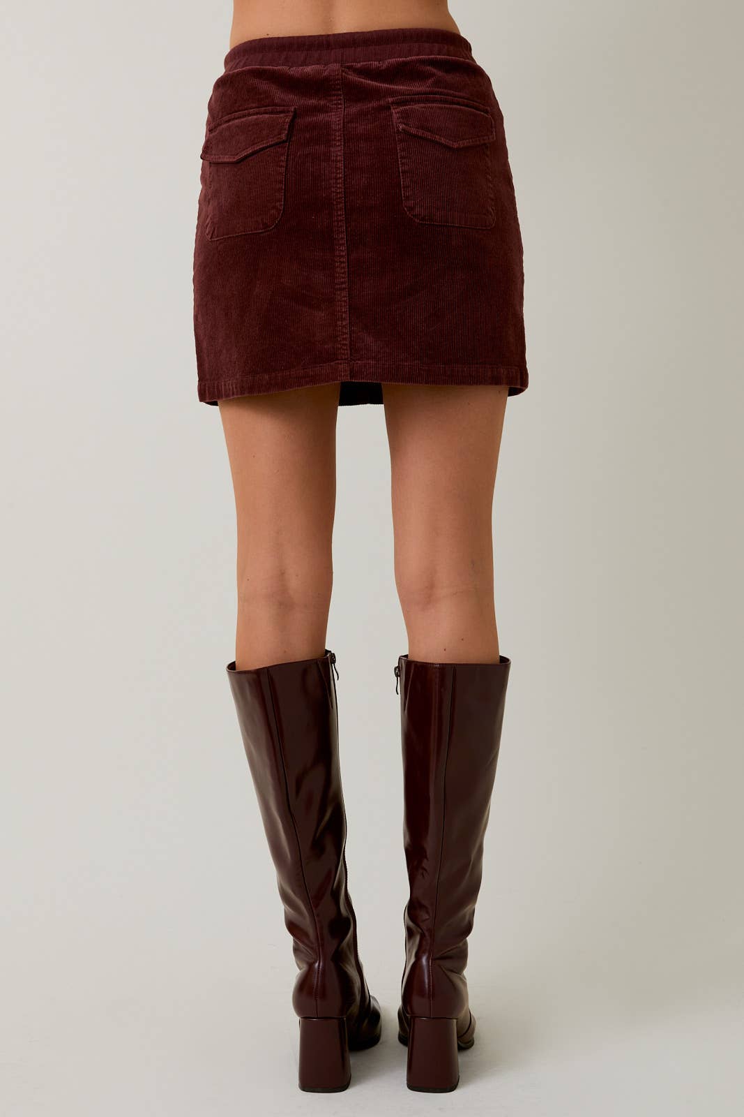 Corduroy Mini Skirt