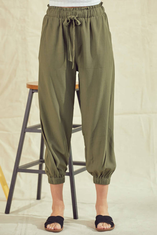 Drawstring Jogger Pants