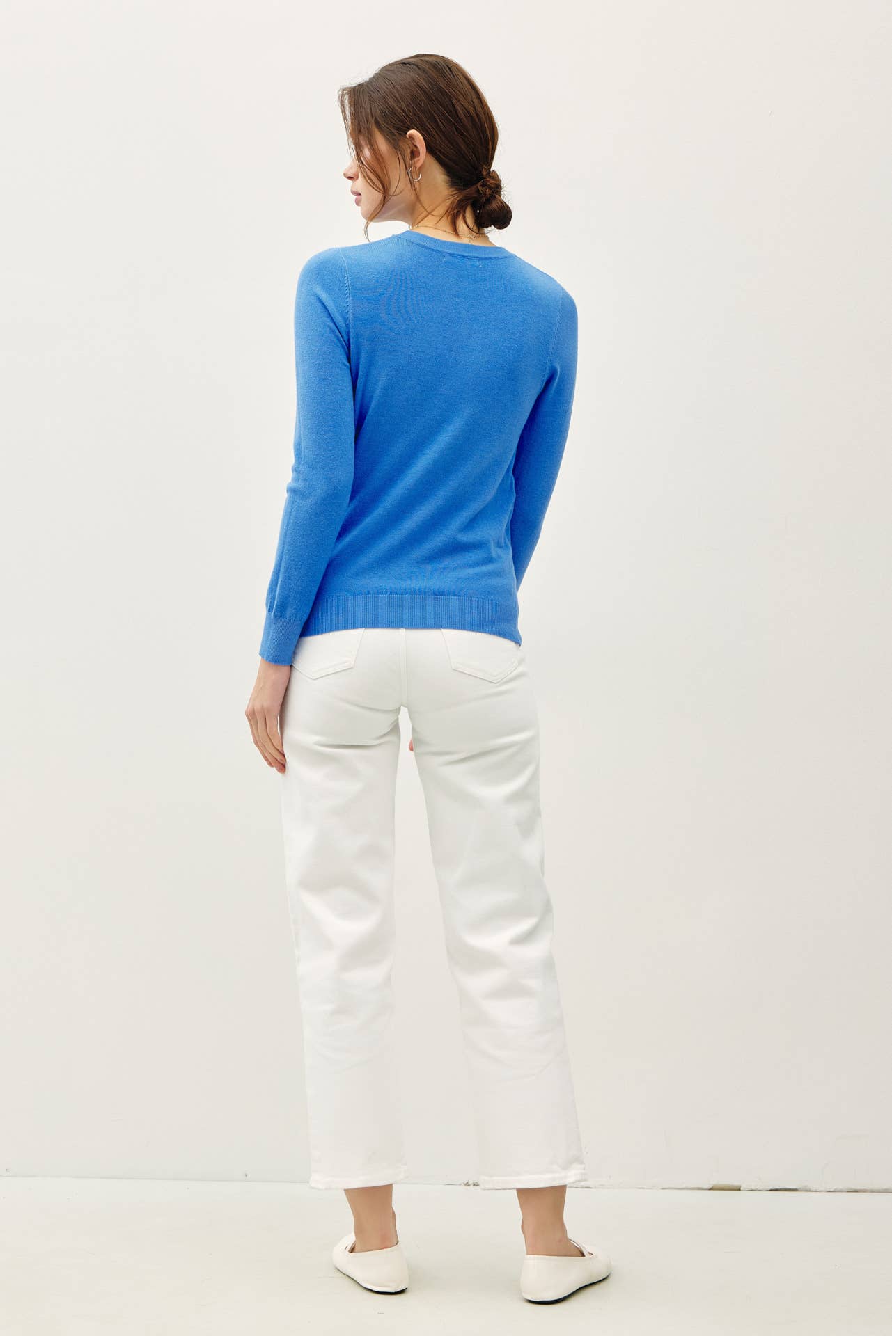 Crew Neck Soft Knit Sweater