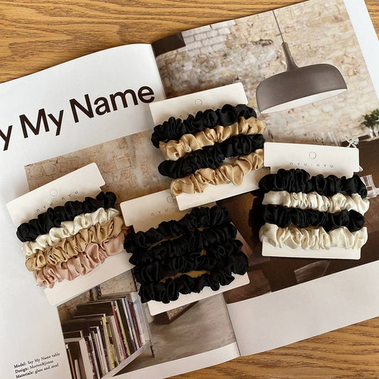 Hair Scrunchie Set of 4