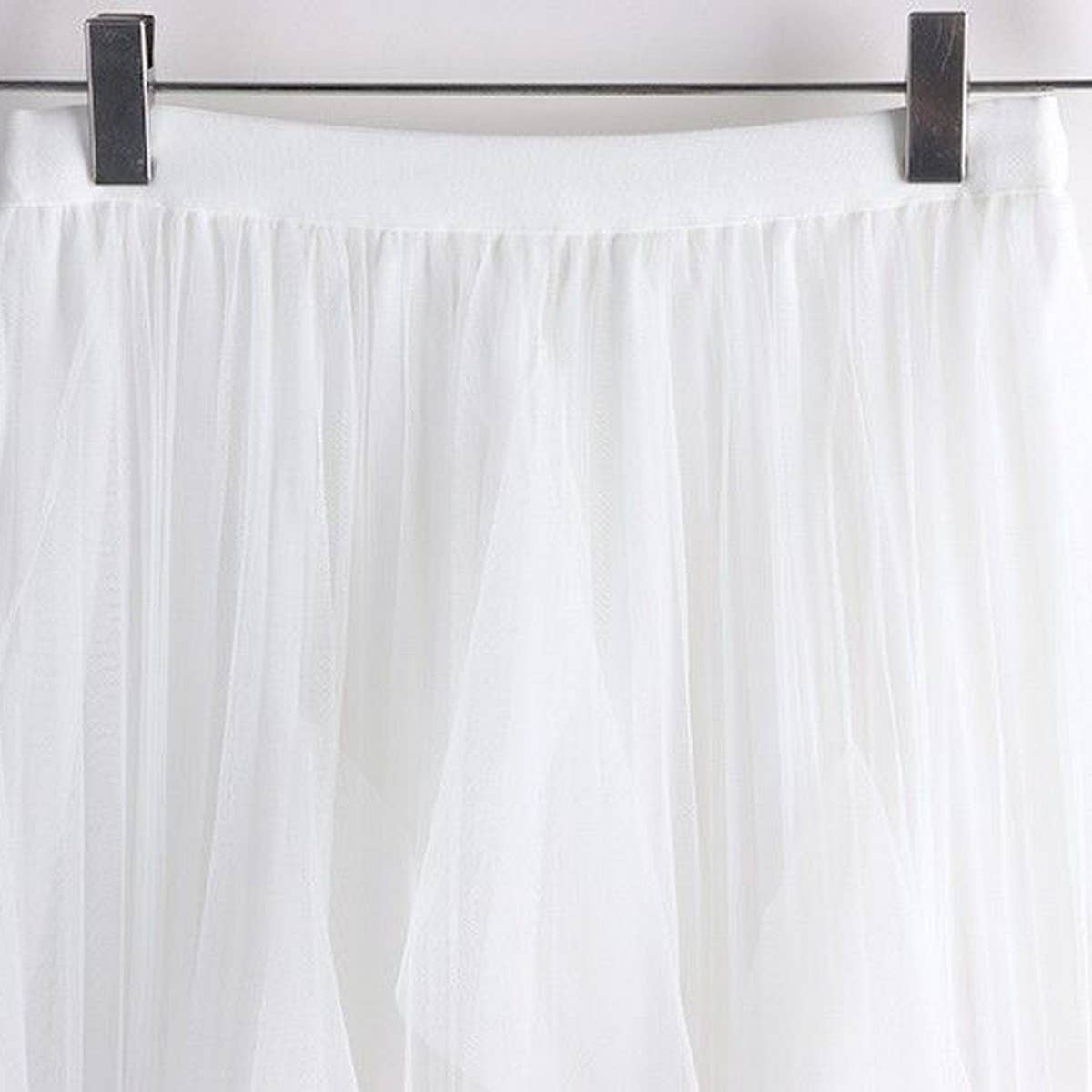 Tulle Pleated Skirt
