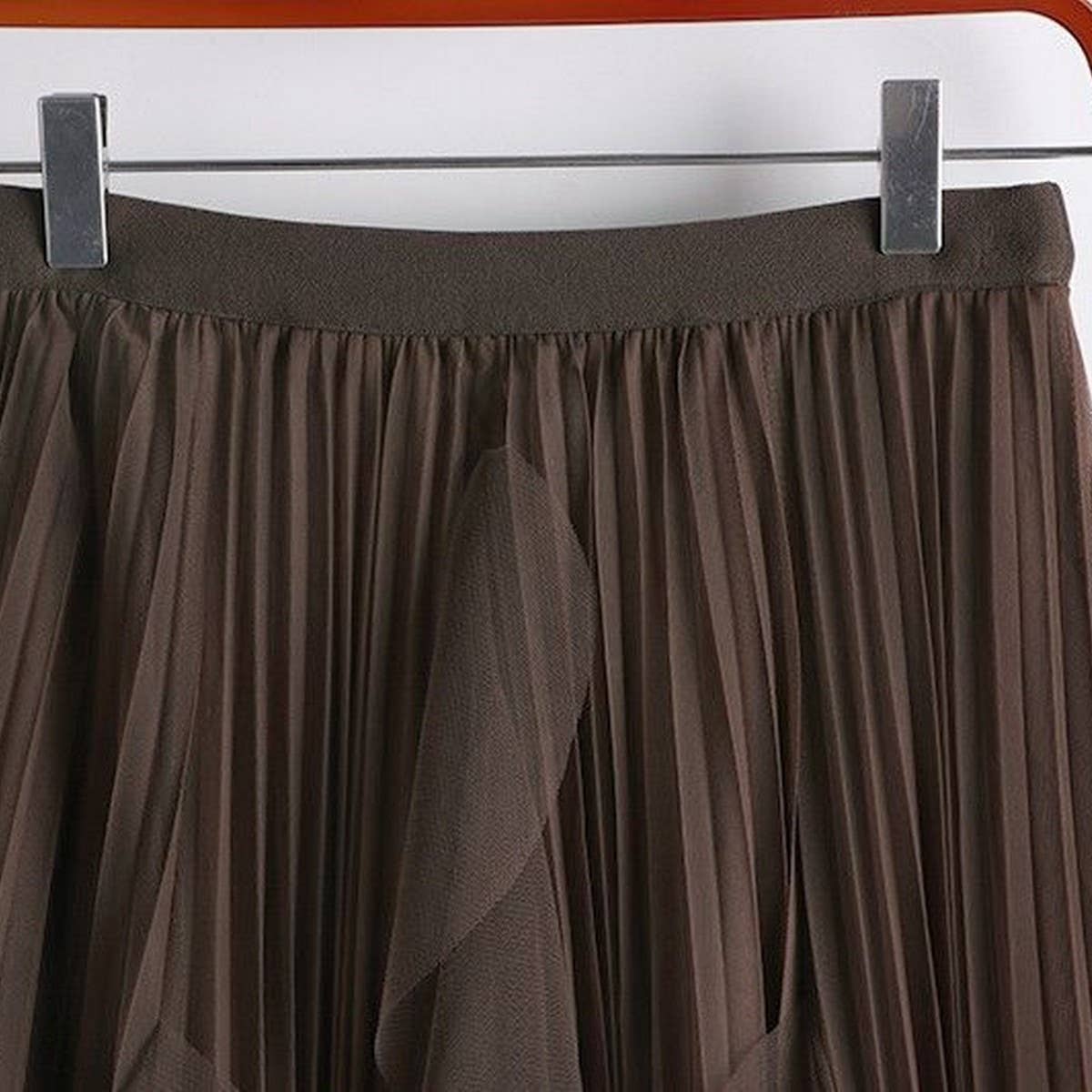 Tulle Pleated Skirt