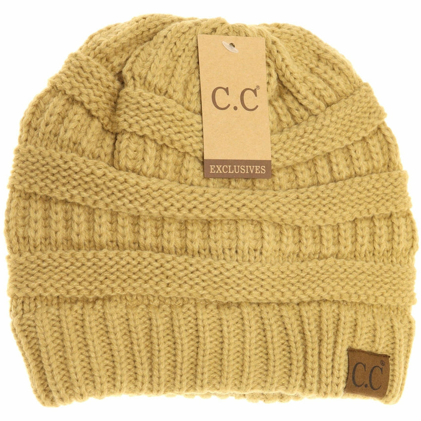 Classic CC Beanie HAT20A: Golden Walnut