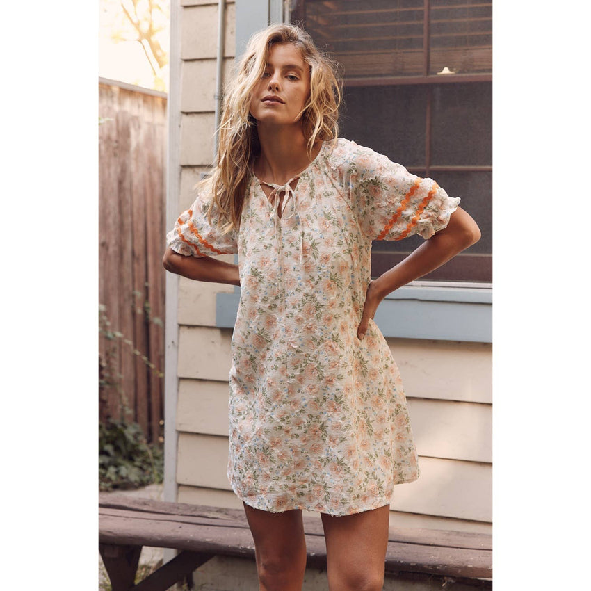 Floral Print Tunic Dress