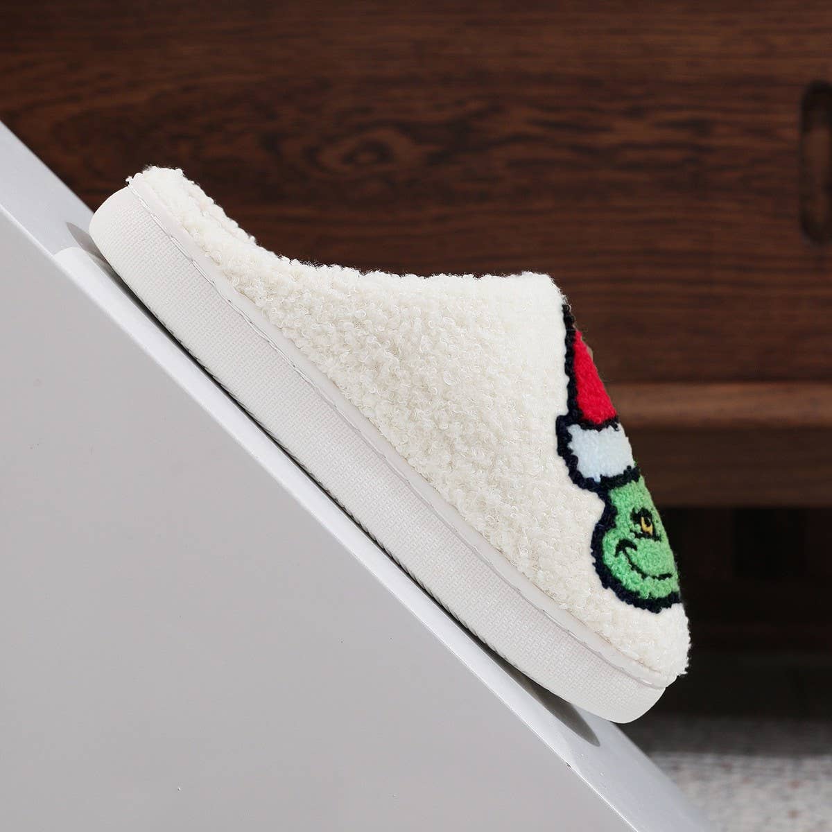 Christmas Grinch Slippers