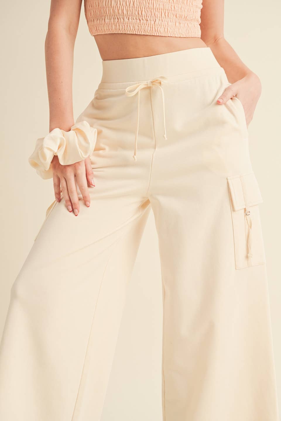 Wide Leg Cargo Pants