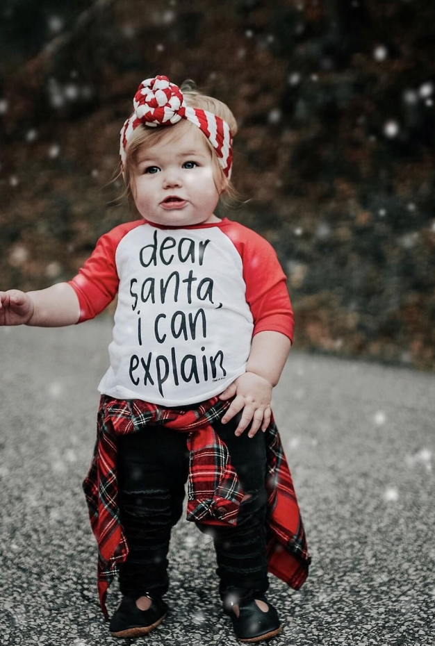 Dear Santa Kids Graphic Tee