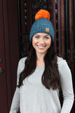 Colorblock Accent Hat