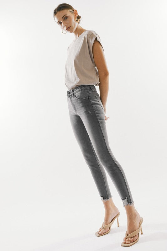 High Rise Ankle Skinny - KC9216