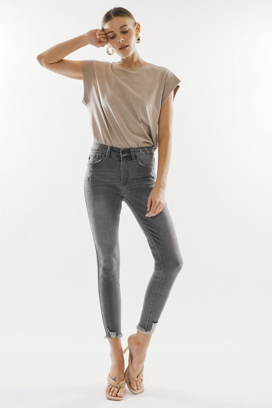 High Rise Ankle Skinny - KC9216