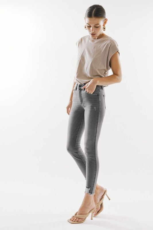 High Rise Ankle Skinny - KC9216