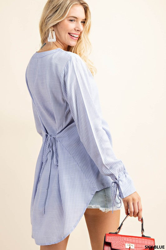 Mandarin Collared Top