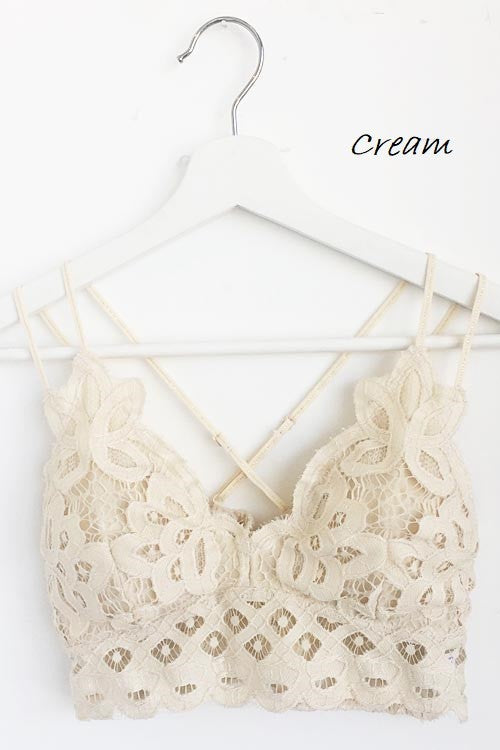 Crochet Lace Bralette