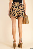 Printed Tie Waist Shorts
