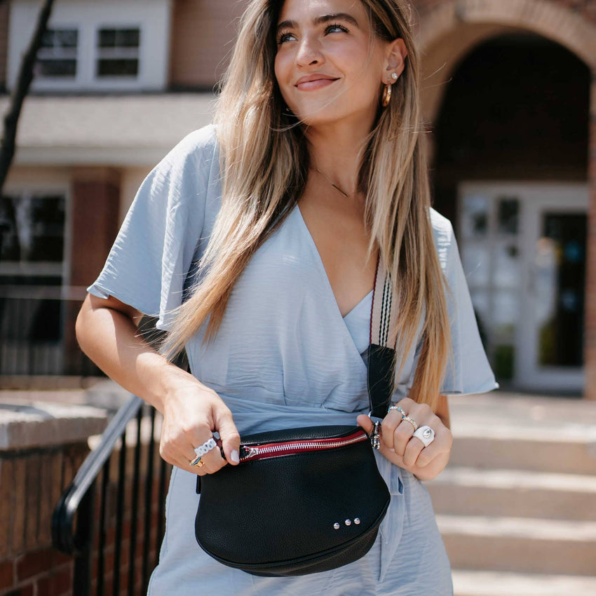 Sutton Crossbody Bag - Black