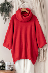 Dolman Cowl Neck Tunic