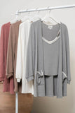 Ribbed Cardigan