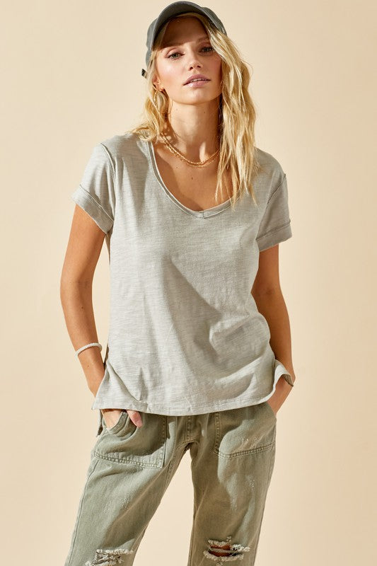 Scoop Neck Tee