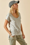Scoop Neck Tee