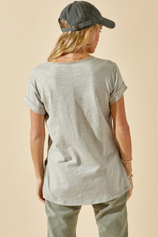 Scoop Neck Tee