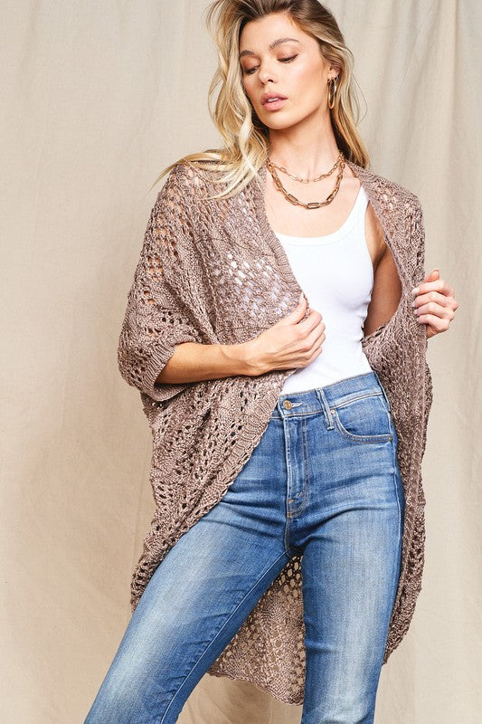 Lace Crochet Cardigan