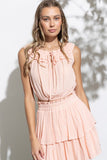 Ruffle Top and Tiered Skirt Seperates