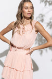 Ruffle Top and Tiered Skirt Seperates