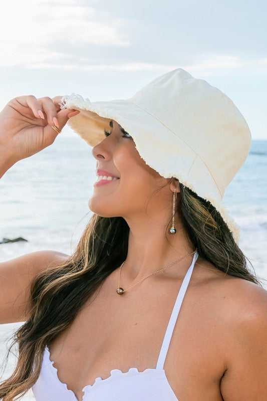 Distressed Bucket Hat