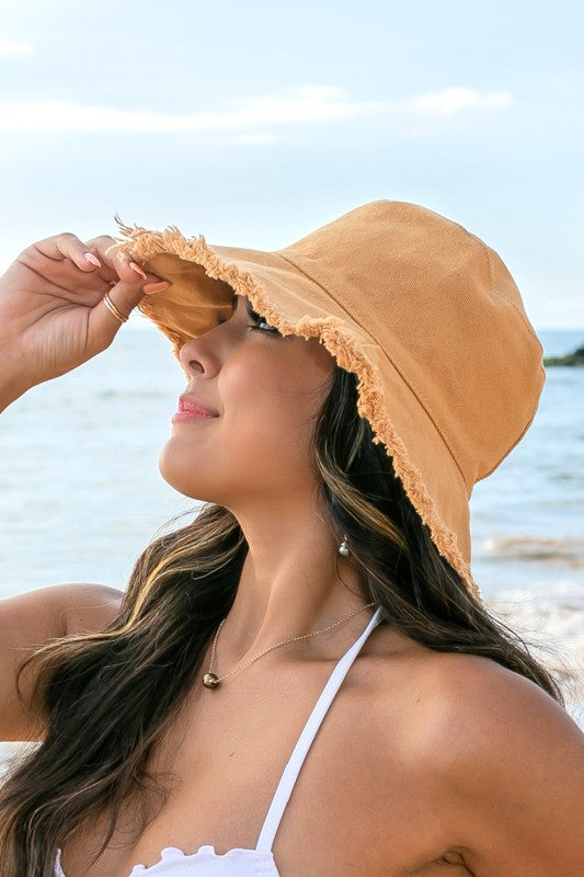 Distressed Bucket Hat