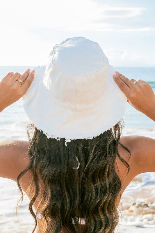 Distressed Bucket Hat