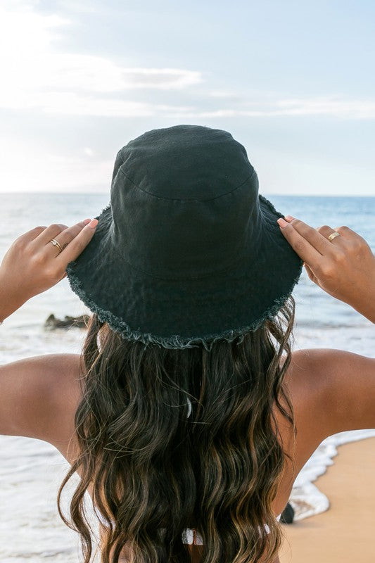 Distressed Bucket Hat