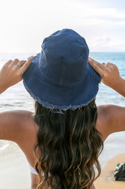 Distressed Bucket Hat