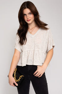 Reverse Stitch Top