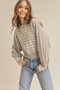 Batwing Crew Neck Sweater