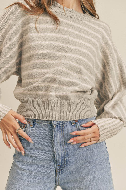 Batwing Crew Neck Sweater
