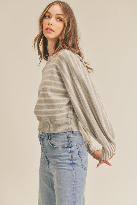 Batwing Crew Neck Sweater