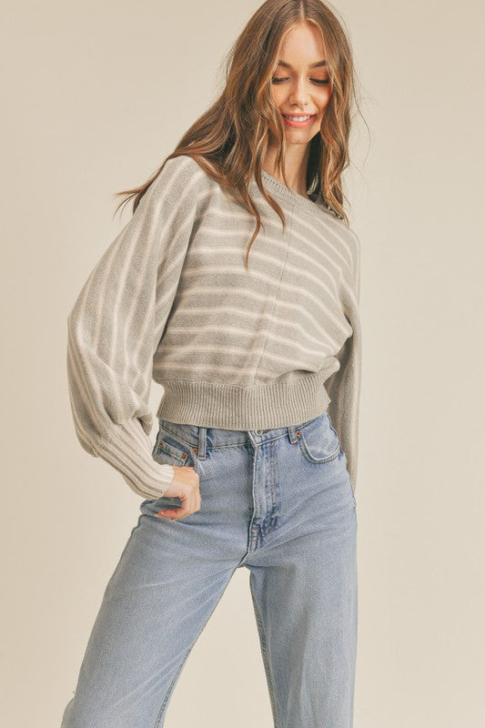 Batwing Crew Neck Sweater