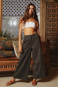 Wide Leg Crop Pants