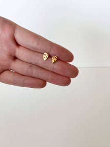 PD03 Monstera Adansonii Plant Studs earrings| Hypoallergenic