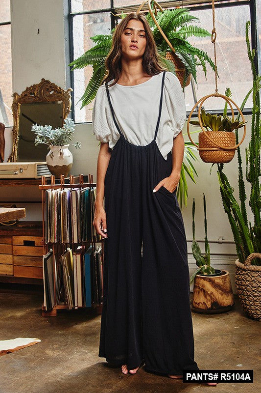 Puff Sleeve Woven Top