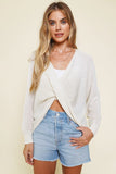 Twist Front Sweater