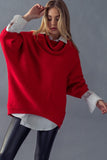 Dolman Cowl Neck Tunic